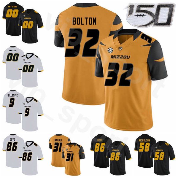 ncaa missouri tigers 86 tauskie dove jersey football college 32 nick bolton 11 devin nicholson 3 martez manuel 9 tyree gillespie university, Black
ncaa missouri tigers 86 tauskie dove jersey football college 32 nick bolton 11 devin nicholson 3 martez manuel 9 tyree gillespie university, Black