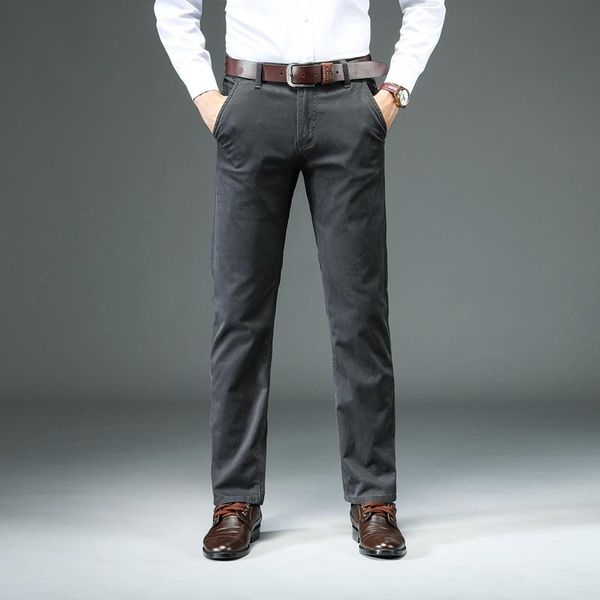 men's pants casual spring stretch straight business work suit shirt trousers clothing, Black
men's pants casual spring stretch straight business work suit shirt trousers clothing, Black