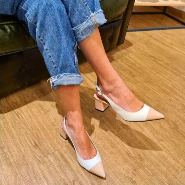 sandals 2021 women buckle square heels metal female pointed toe party office shoes ladies summer footwear plus size, Black
sandals 2021 women buckle square heels metal female pointed toe party office shoes ladies summer footwear plus size, Black