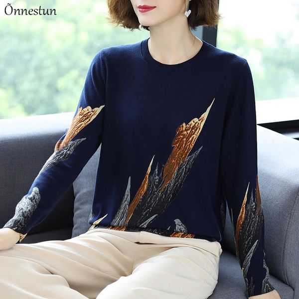 women's sweaters print sweater autumn spring women clothing pullover knitted pull femme long sleeve jumper o-neck, White;black
women's sweaters print sweater autumn spring women clothing pullover knitted pull femme long sleeve jumper o-neck, White;black