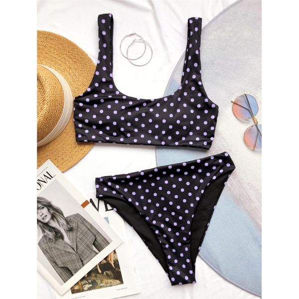 polka dots female swimsuit high waist bikini women swimwear two-pieces set bather bathing suit swim lady k2418 women's, White;black
polka dots female swimsuit high waist bikini women swimwear two-pieces set bather bathing suit swim lady k2418 women's, White;black