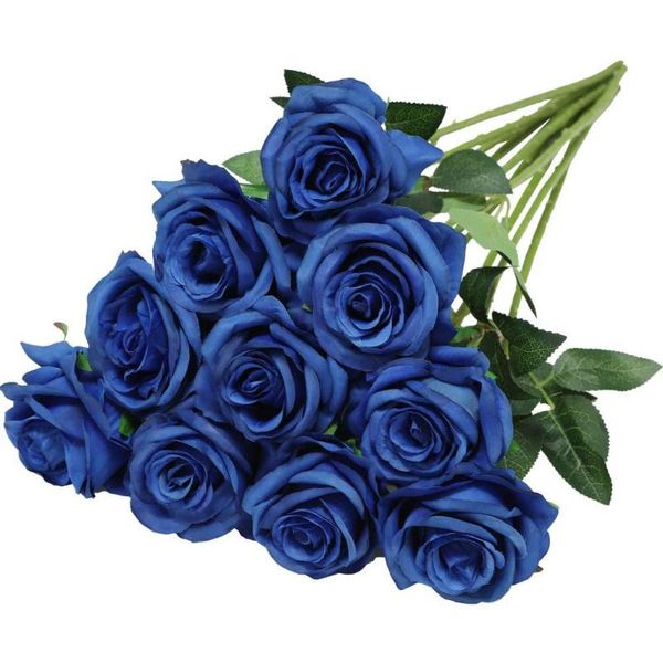 decorative flowers & wreaths 10pcs artificial silk rose flower bouquet lifelike fake for wedding home party decoration event gift simulation
decorative flowers & wreaths 10pcs artificial silk rose flower bouquet lifelike fake for wedding home party decoration event gift simulation