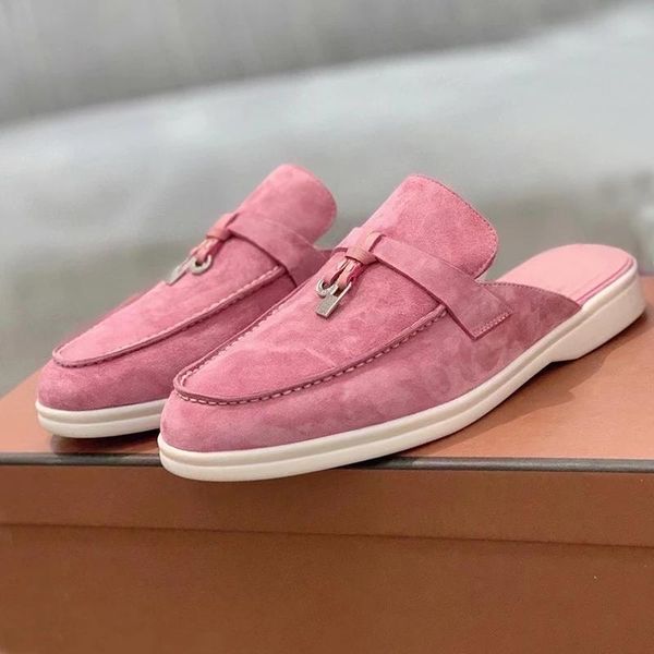 slippers summer candy color metal lock decor women mules shoes baotou flat casual female comfort lazy mujer tide, Black
slippers summer candy color metal lock decor women mules shoes baotou flat casual female comfort lazy mujer tide, Black