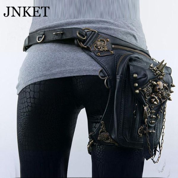 women steam punk waist bag chain belt shoulder bags pu leather crossbody large capacity sling
women steam punk waist bag chain belt shoulder bags pu leather crossbody large capacity sling