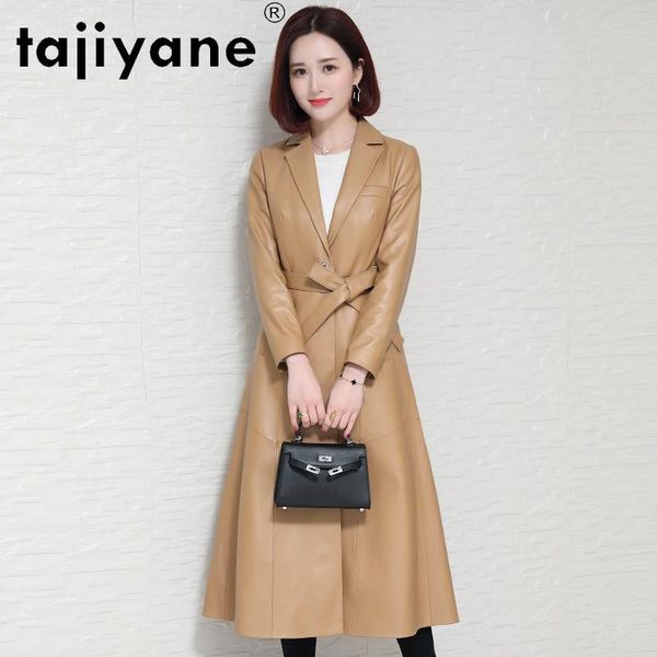 women's leather & faux tajiyane genuine jacket women real sheepskin coat autumn winter long slim outerwear for ladies couro genuÃno hly, Black
women's leather & faux tajiyane genuine jacket women real sheepskin coat autumn winter long slim outerwear for ladies couro genuÃno hly, Black
