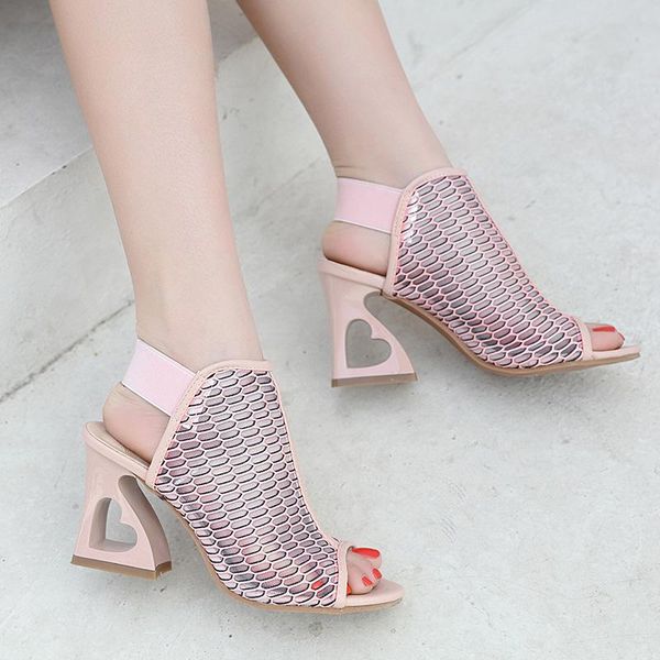 type of fish mouth high heel special-shaped and stylish simple pumps hollow sandals 35-40 yards, Black
type of fish mouth high heel special-shaped and stylish simple pumps hollow sandals 35-40 yards, Black