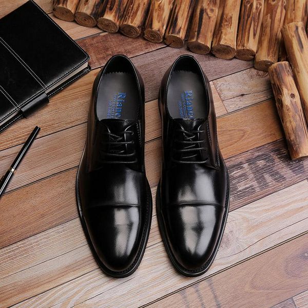 men dress formal shoes men's handmade business wedding genuine leather lace up round toe office suit g275, Black
men dress formal shoes men's handmade business wedding genuine leather lace up round toe office suit g275, Black