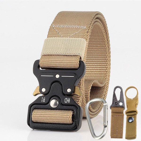 male tactical military canvas belt outdoor men's nylon belts 3.8cm army ceinture homme send 3 parts 65, Black;brown
male tactical military canvas belt outdoor men's nylon belts 3.8cm army ceinture homme send 3 parts 65, Black;brown