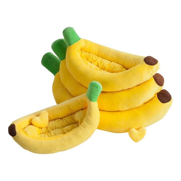 removable washable cartoon banana shape pet nest warm and soft dog bed winter sleeping cat sofa cotton mat for medium small kennels & pens
removable washable cartoon banana shape pet nest warm and soft dog bed winter sleeping cat sofa cotton mat for medium small kennels & pens