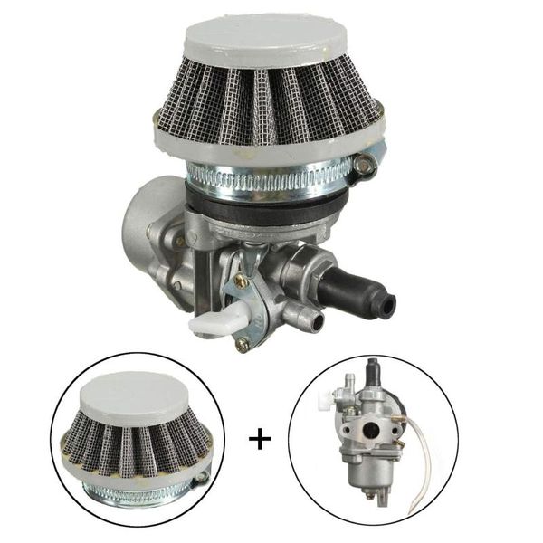 1x metal carburetor carb + air filter stack for 47cc 49cc mini moto atv dirt bike motorcycle fuel system
1x metal carburetor carb + air filter stack for 47cc 49cc mini moto atv dirt bike motorcycle fuel system