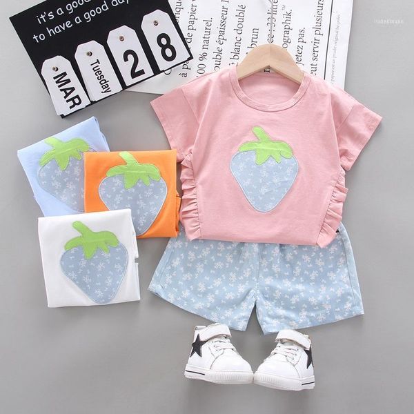 clothing sets toddler girls fashion outfits baby infant strawberry t-shirt +floral printed shorts clothes set summer casual1, White
clothing sets toddler girls fashion outfits baby infant strawberry t-shirt +floral printed shorts clothes set summer casual1, White
