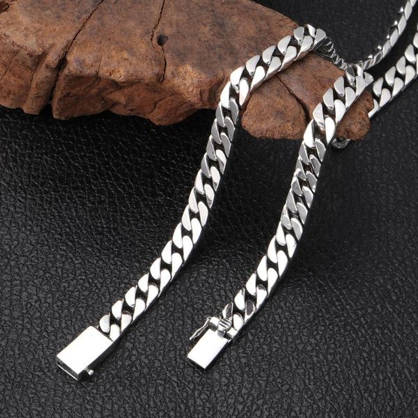 chains cuban necklace 55-65cm s925 sterling silver men punk rock style cool fashion personality long jewelry
chains cuban necklace 55-65cm s925 sterling silver men punk rock style cool fashion personality long jewelry