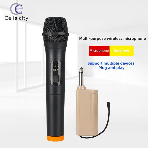 microphones cella city wireless microphone live streaming family karaoke portable handheld mic professional stage performance equipment
microphones cella city wireless microphone live streaming family karaoke portable handheld mic professional stage performance equipment