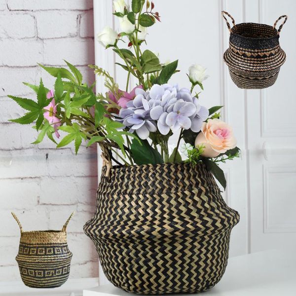 storage baskets folding sea grass belly basket flower vase handmade laundry natural rattan plant pot toy organizer food container
storage baskets folding sea grass belly basket flower vase handmade laundry natural rattan plant pot toy organizer food container