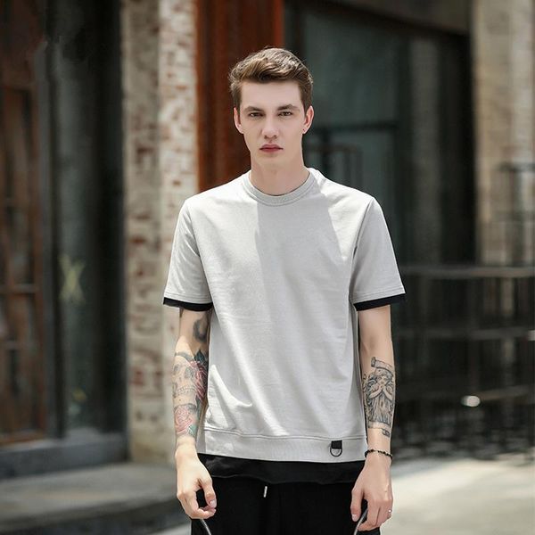 men's t-shirts 2021 hipster summer loose swag streetwear men t shirt solid color fashion casual homme short sleeve tee, White;black
men's t-shirts 2021 hipster summer loose swag streetwear men t shirt solid color fashion casual homme short sleeve tee, White;black