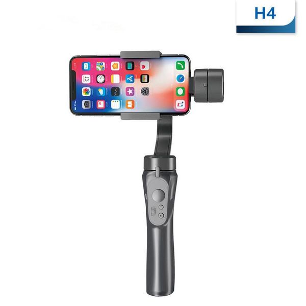 

selfie monopods handheld h4 3 axis gimbal stabilizer anti-shake smartphone for cellphone action camera vlogging live broadcast