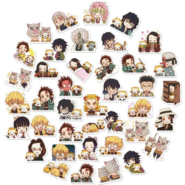 gift wrap 40pcs/pack anime demon slayer waterproof sticker pvc stickers for lap suitcase luggage fridge guitar phone decoration
gift wrap 40pcs/pack anime demon slayer waterproof sticker pvc stickers for lap suitcase luggage fridge guitar phone decoration