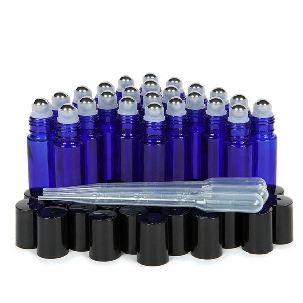 packing bottles 24 x 10ml empty cobalt blue glass roller with stainless steel metal roll on ball for essential oils perfume
packing bottles 24 x 10ml empty cobalt blue glass roller with stainless steel metal roll on ball for essential oils perfume
