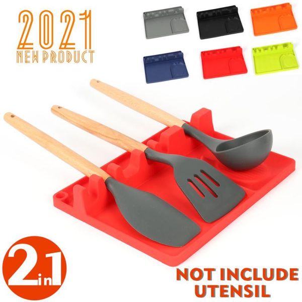 3pc spoon storage rack holders fork spatula shelf organizer gel rest chopsticks non-slip pad as mat kitchen home accessories & organization
3pc spoon storage rack holders fork spatula shelf organizer gel rest chopsticks non-slip pad as mat kitchen home accessories & organization