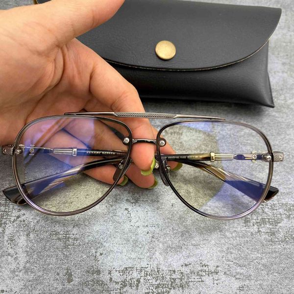 crosing glasses metal toad wide face men's large frame fashion myopic flat lens, White;black
crosing glasses metal toad wide face men's large frame fashion myopic flat lens, White;black