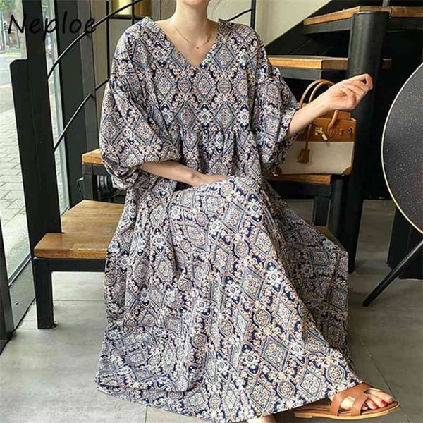 v-neck loose casual lantern sleeve women dress chic retro print femme dresses summer fashion high waist vestidos 210422, Black;gray
v-neck loose casual lantern sleeve women dress chic retro print femme dresses summer fashion high waist vestidos 210422, Black;gray