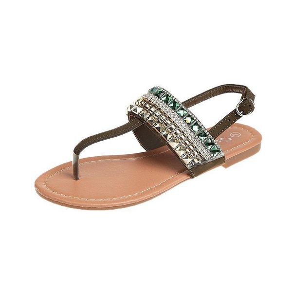 toe comfortable flat bottom slipper wind leisure time with beach women's shoes sandals, Black
toe comfortable flat bottom slipper wind leisure time with beach women's shoes sandals, Black