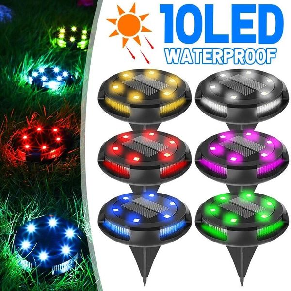 lawn lamps 10 led solar buried lamp color garden outdoor waterproof underground floor pathway stairs deck light household decoration
lawn lamps 10 led solar buried lamp color garden outdoor waterproof underground floor pathway stairs deck light household decoration