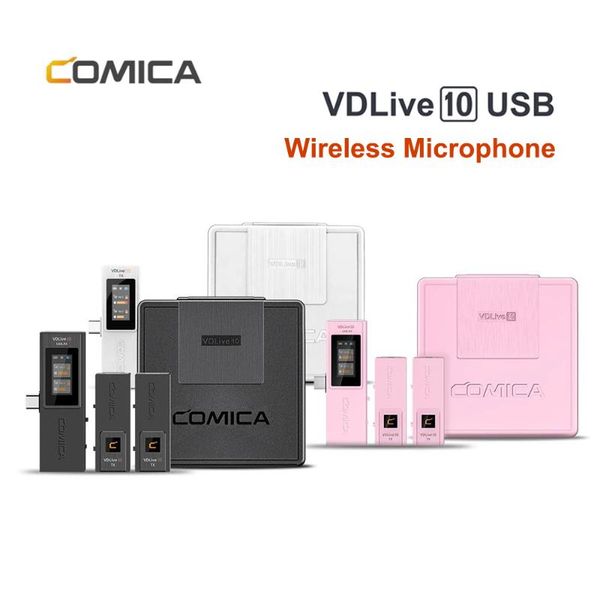 microphones comica vdlive10 usb wireless microphone system 2.4g dual channel conference mic versatile
microphones comica vdlive10 usb wireless microphone system 2.4g dual channel conference mic versatile