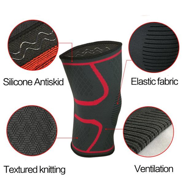 elbow & knee pads 1pc nylon elastic sports breathable support brace running fitness hiking cycling protector joelheiras, Black;gray
elbow & knee pads 1pc nylon elastic sports breathable support brace running fitness hiking cycling protector joelheiras, Black;gray