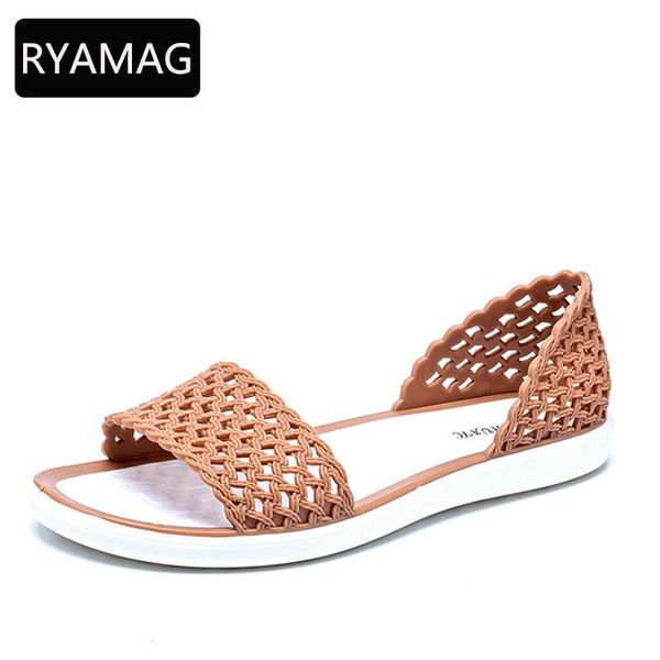 sandals ryamag women's 2022 ladies summer all-match flat plastic hollow hole shoes non-slip soft bottom beach, Black
sandals ryamag women's 2022 ladies summer all-match flat plastic hollow hole shoes non-slip soft bottom beach, Black