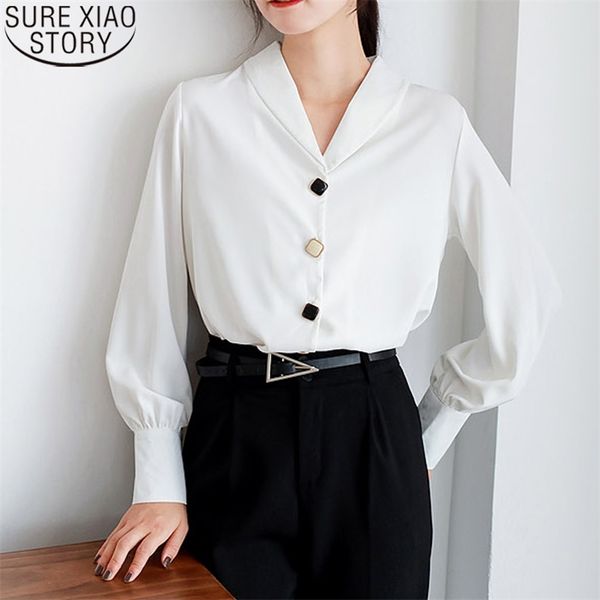 spring autmn chiffon shirts women vintage blouse hong kong style lantern long sleeve shirt blusas v-neck 12108 210506, White
spring autmn chiffon shirts women vintage blouse hong kong style lantern long sleeve shirt blusas v-neck 12108 210506, White