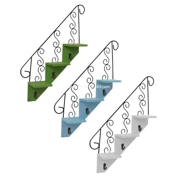 hooks & rails nordic style wall decoration wooden shelf iron hook staircase storage rack for display flower pot bookshelf ornament dropship
hooks & rails nordic style wall decoration wooden shelf iron hook staircase storage rack for display flower pot bookshelf ornament dropship
