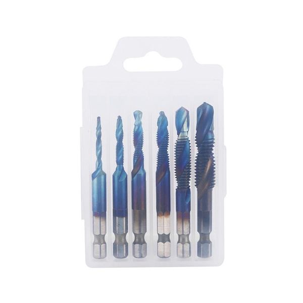 hand tools drill tap bits set hss combination & bit screw tapping tool hex shank kit metric thread
hand tools drill tap bits set hss combination & bit screw tapping tool hex shank kit metric thread