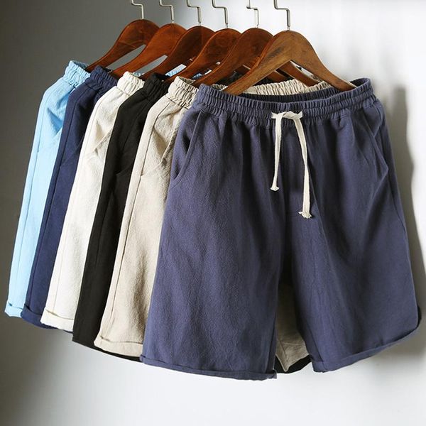 men's shorts ly mens summer cotton linen solid drawstrings waist short pants casual vk-ing, White;black
men's shorts ly mens summer cotton linen solid drawstrings waist short pants casual vk-ing, White;black