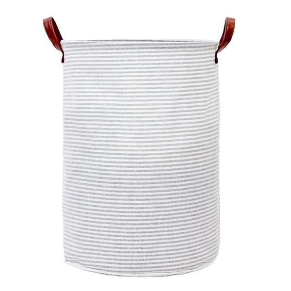 laundry bags round basket cylindrical clothes storage hamper with leather handle tanding sundries
laundry bags round basket cylindrical clothes storage hamper with leather handle tanding sundries