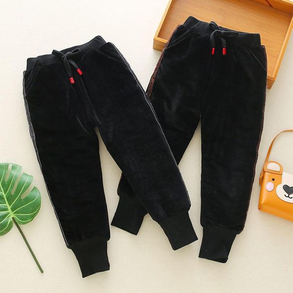 trousers boys and girls plus fleece pants winter cotton three-layer thick warm children, Blue
trousers boys and girls plus fleece pants winter cotton three-layer thick warm children, Blue