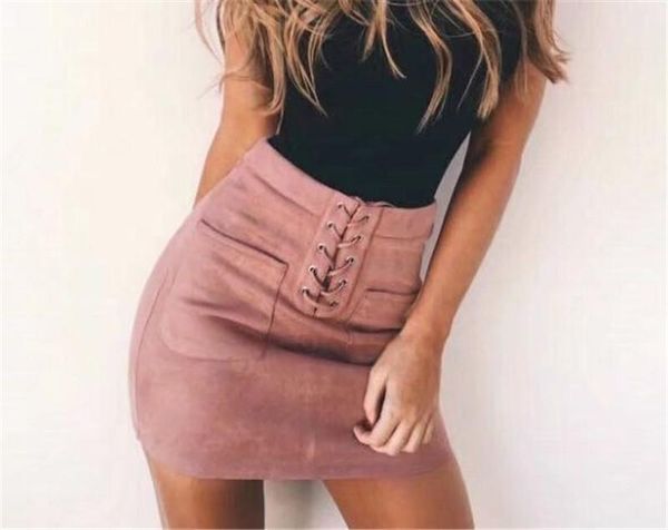 leather suede lace up bandage women skirts high waist party pencil short mini skirt ladies womens brief solid daily, Black
leather suede lace up bandage women skirts high waist party pencil short mini skirt ladies womens brief solid daily, Black