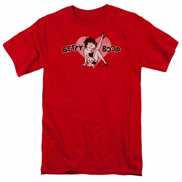 betty boop vintage cutie pup t shirt mens licensed cartoon merchandise red, White;black
betty boop vintage cutie pup t shirt mens licensed cartoon merchandise red, White;black
