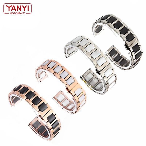 watch bands ceramic bracelet in stainless steel watchband 12 13 14 15 16 17 18 20 22mm strap women man fashion wristwatches band, Black;brown
watch bands ceramic bracelet in stainless steel watchband 12 13 14 15 16 17 18 20 22mm strap women man fashion wristwatches band, Black;brown