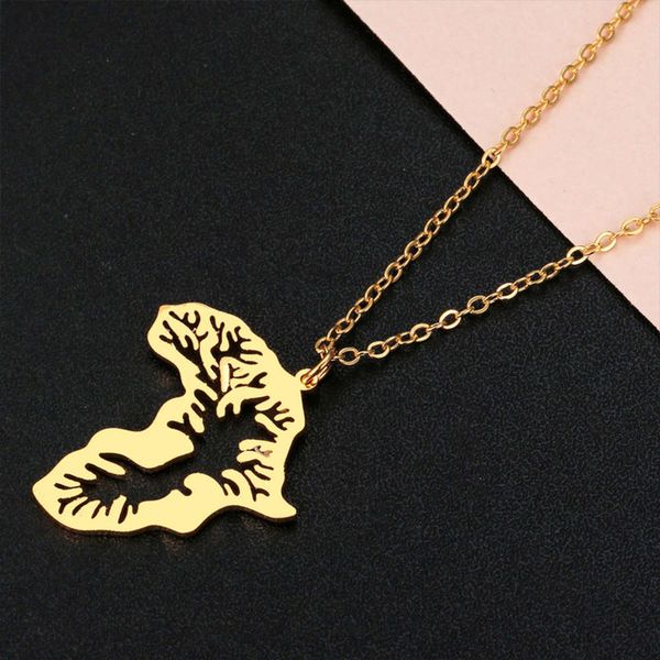 2020 jewelry stainless steel map tree of life pendant popular necklace, Black 
2020 jewelry stainless steel map tree of life pendant popular necklace, Black