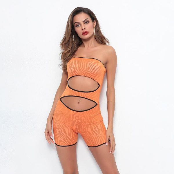 women's jumpsuits & rompers wrap chest zebra print playsuit sleeveless biker shorts bodycon jumpsuit hollow out women bright orange bod, Black;white
women's jumpsuits & rompers wrap chest zebra print playsuit sleeveless biker shorts bodycon jumpsuit hollow out women bright orange bod, Black;white