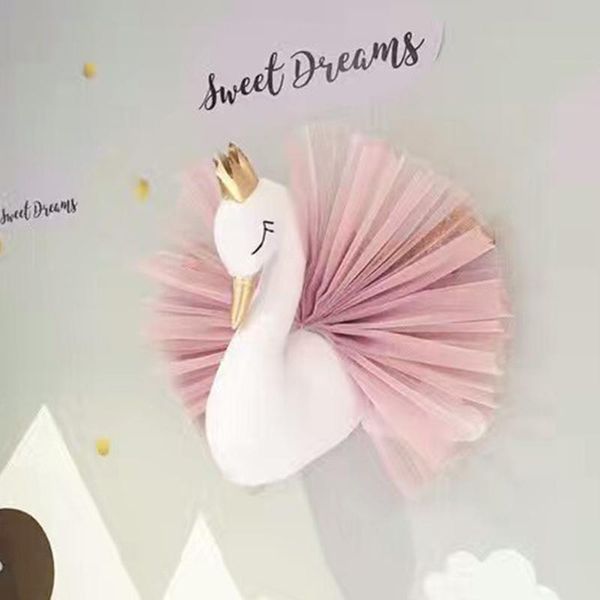 decorative objects & figurines swan stuffed animals cloth dolls toys girls baby nursery decor 3d animal head wall hanging for kid room flami
decorative objects & figurines swan stuffed animals cloth dolls toys girls baby nursery decor 3d animal head wall hanging for kid room flami