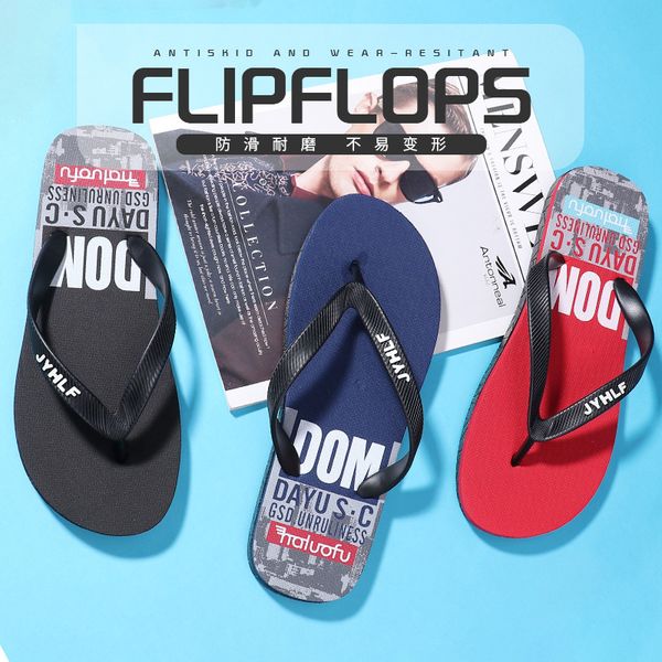 mens flip flops non-slip 2021 new outer wear sandals couple beach shoes outdoor summer mens slippers, Black
mens flip flops non-slip 2021 new outer wear sandals couple beach shoes outdoor summer mens slippers, Black