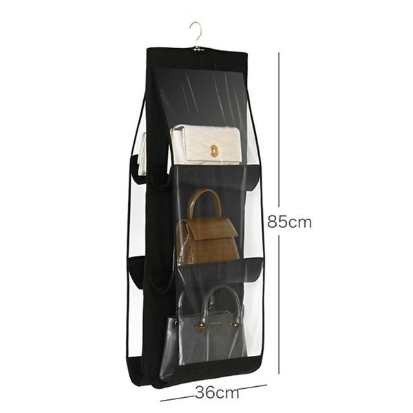 storage boxes & bins hanging handbag organizer dust-proof holder bag wardrobe closet for purse with 6 larger pockets nds
storage boxes & bins hanging handbag organizer dust-proof holder bag wardrobe closet for purse with 6 larger pockets nds