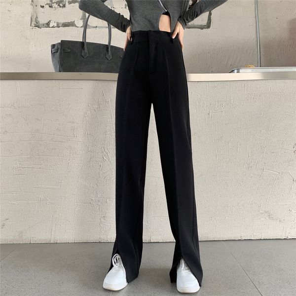 harajuku pants front fork wide-leg suit women loose high waist straight barrel drop-off casual trousers 829c 210420, Black;white
harajuku pants front fork wide-leg suit women loose high waist straight barrel drop-off casual trousers 829c 210420, Black;white