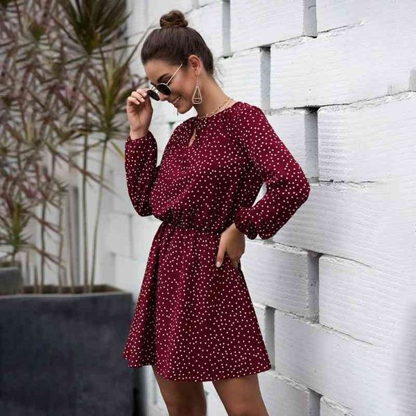 casual dresses vintage polka dot print women's v neck long sleeve mini dress high waist loose beach female rmtc, Black;gray
casual dresses vintage polka dot print women's v neck long sleeve mini dress high waist loose beach female rmtc, Black;gray