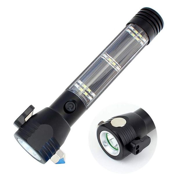 flashlights torches solar power rechargeable bank defensa personal alarm safety hammer led emergency torch
flashlights torches solar power rechargeable bank defensa personal alarm safety hammer led emergency torch