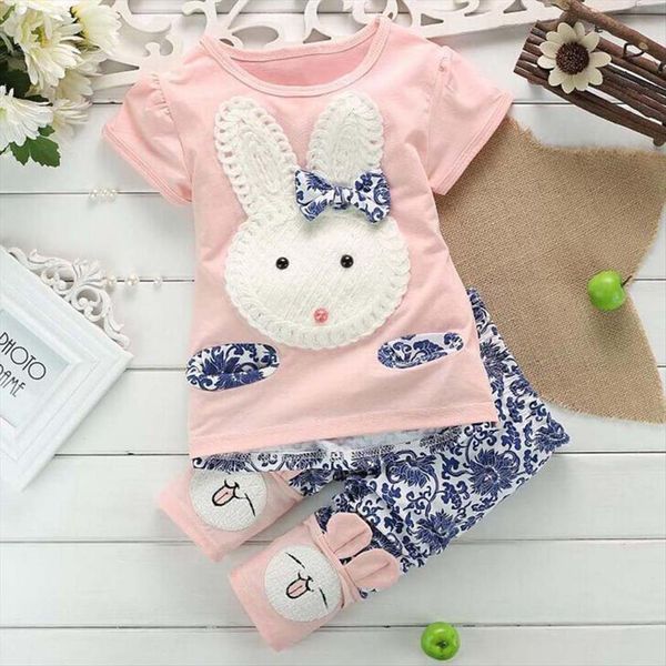 childrens cotton outfits pink bunny summer newborn sport suits kids t shirt pants 2pc clothes baby boy girl clothing set, White
childrens cotton outfits pink bunny summer newborn sport suits kids t shirt pants 2pc clothes baby boy girl clothing set, White