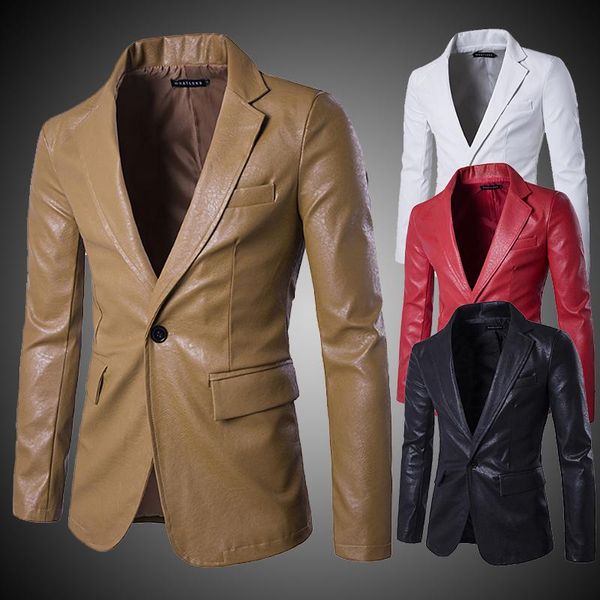 men's fur & faux men white gold leather jacket slim coat fashion outerwear punk singer nightclub dj dancer host stage outfit performanc, Black
men's fur & faux men white gold leather jacket slim coat fashion outerwear punk singer nightclub dj dancer host stage outfit performanc, Black