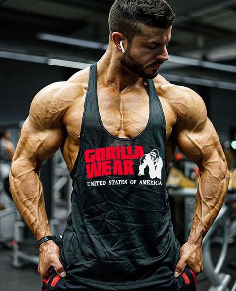 men' tank arrivals bodybuilding stringer man cotton gym sleeveless shirt men fitness vest singlet sportswear workout, White;black
men' tank arrivals bodybuilding stringer man cotton gym sleeveless shirt men fitness vest singlet sportswear workout, White;black